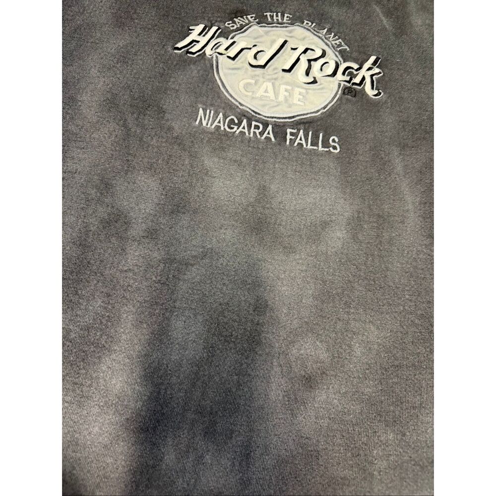 Hard Rock Cafe Vintage 90’s Gray Sweatshirt Mens XL Niagara Falls - Picture 4 of 7